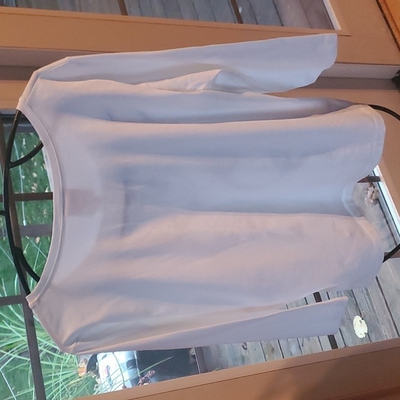 Ruby Rd. Long Sleeve Holiday Skater with Bag Graphic Long Sleeve Sz. L Top Tunic - Picture 7 of 10